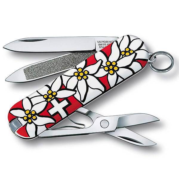 چاقوی ویکتورینوکس مدل Classic Edelweiss کد 06203840، Victorinox Classic Edelweiss 06203840 Knife