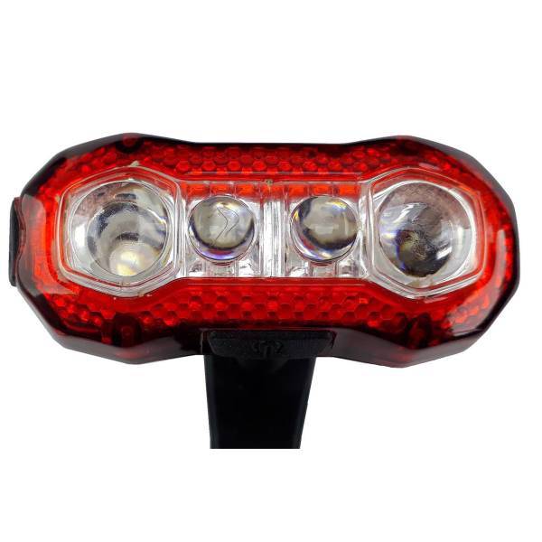 چراغ خطر شارژی دوچرخه مدل HJ-037، HJ-037 Rechargeable Rear Bike Light