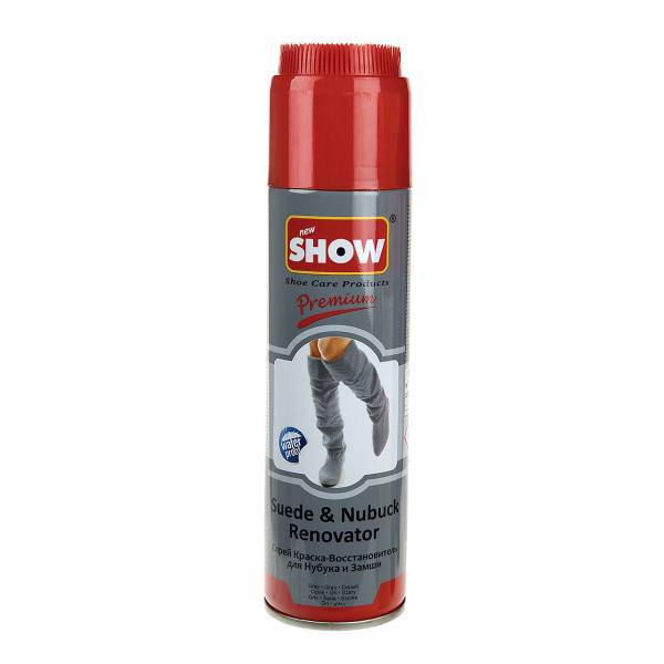 اسپری ضد آب و احیا کننده جیر و نبوک شو، Show Nubuck And Suede Waterproofing And Renovator Spray