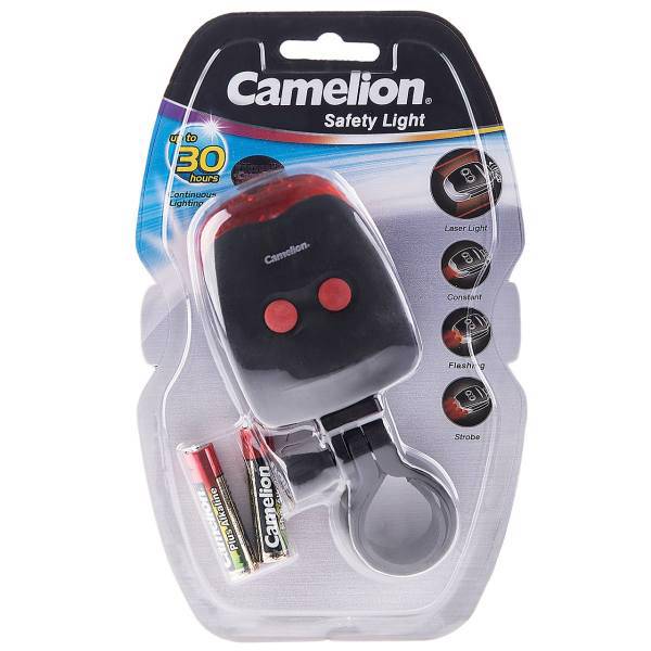 چراغ دوچرخه کملیون مدل S765-Safety Light، Camelion Safety Light Bike Flashlight S765