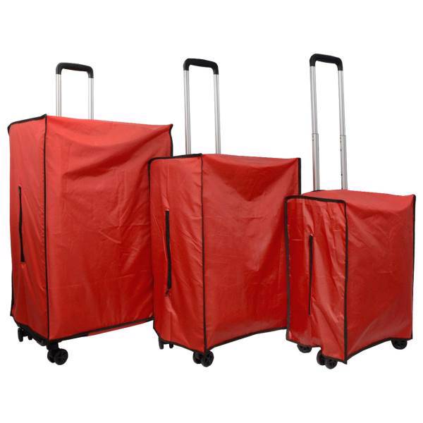 کاور چمدان مدل AK123 - R مجموعه 3 عددی، AK123 - R Luggage Cover Set 3 Pcs