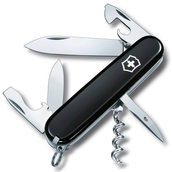 چاقوی ویکتورینوکس مدل Spartan کد 136033، Victorinox Spartan Black 136033 Swiss Knife