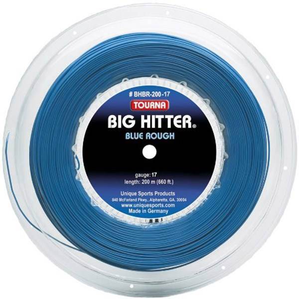 زه راکت تنیس یونیک مدل Tourna Big Hitter Blue Rough 17، Unique Tourna Big Hitter Blue Rough 17 Tennis Racket String