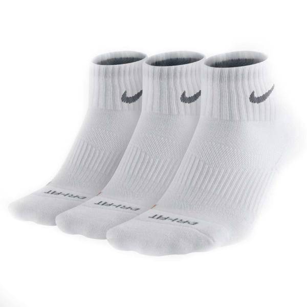 جوراب نایکی مدل Half Cushion Quarter بسته سه عددی، Nike Half Cushion Quarter Socks 3 Packs