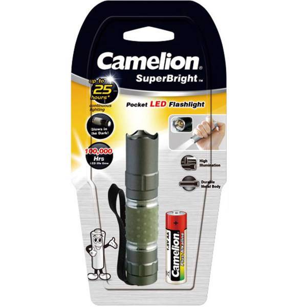 چراغ قوه کملیون مدل Superbright کد T5012، Camelion Superbright T5012 Camping Flashlight