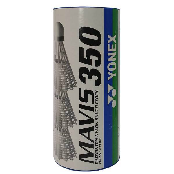 توپ بدمینتون یونکس مدل سفید Mavis 350 بسته 3 عددی، Yonex white Mavis 350 Badminton Ball Pack of 3