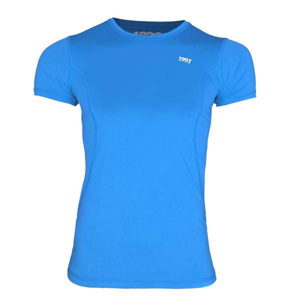 تی‌شرت وررزشی مردانه 1991 اس دبلیو مدل Base Layer Short Blue