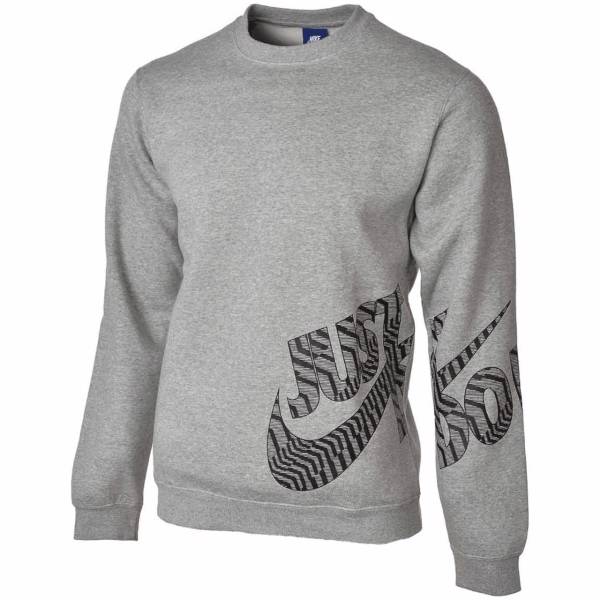 تی شرت آستین بلند مردانه نایکی مدل Crew Fleece، Nike Crew Fleece Long Sleeve T-Shirt For Men