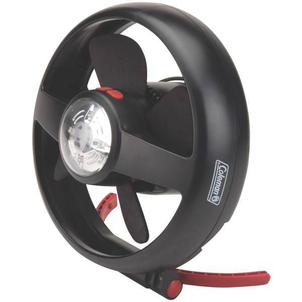 چراغ آویزی و پنکه کلمن مدل 2000016505، Coleman 2000016505 Lighted Tent Fan