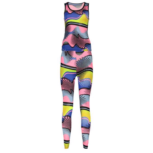 ست تاپ و لگ ورزشی زنانه دایاموند مدل 017، Diamond 017 Top And Legging Set For Women