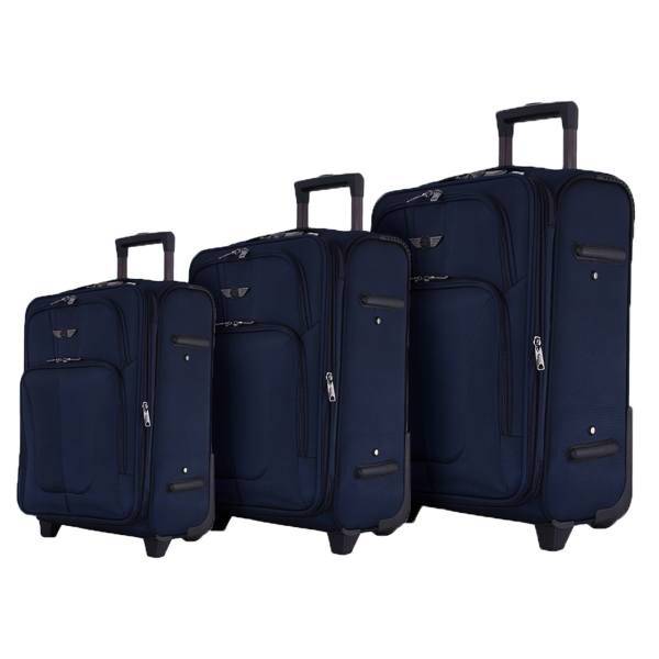 مجموعه سه عددی چمدان تیپس لند مدل 13-2-1651، Types Land 1651-2-13 Luggage 3 Pcs