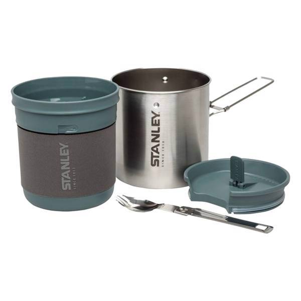 ست ظروف سفری استنلی مدل فلزی، stanley Compact Steel Cook Set