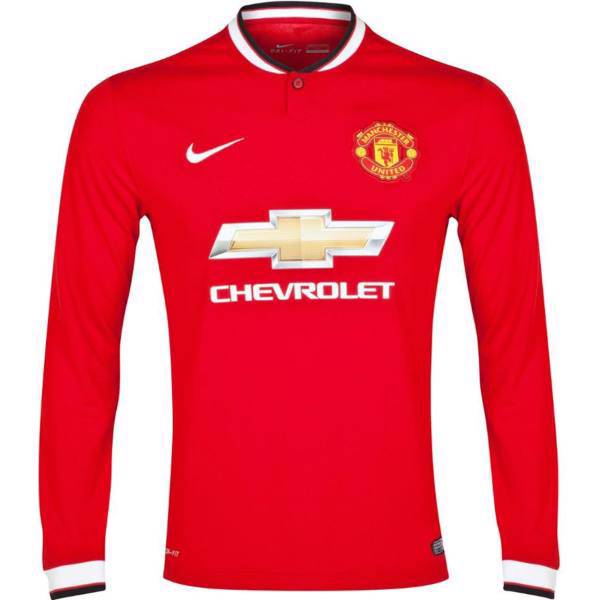 پیراهن تیم منچستر یونایتد مردانه نایکی مدل ManU LS Home Stadium، Nike ManU LS Home Stadium Jersey Teams For Men