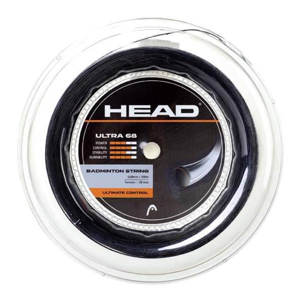 زه رول راکت بدمینتون هد مدل Ultra 68، Head Ultra 68 Badminton Racket String Reel