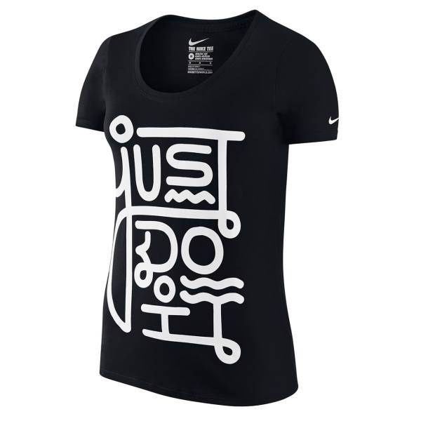 تی شرت زنانه نایکی مدل Block Scoop، Nike Block Scoop T-shirt For Women