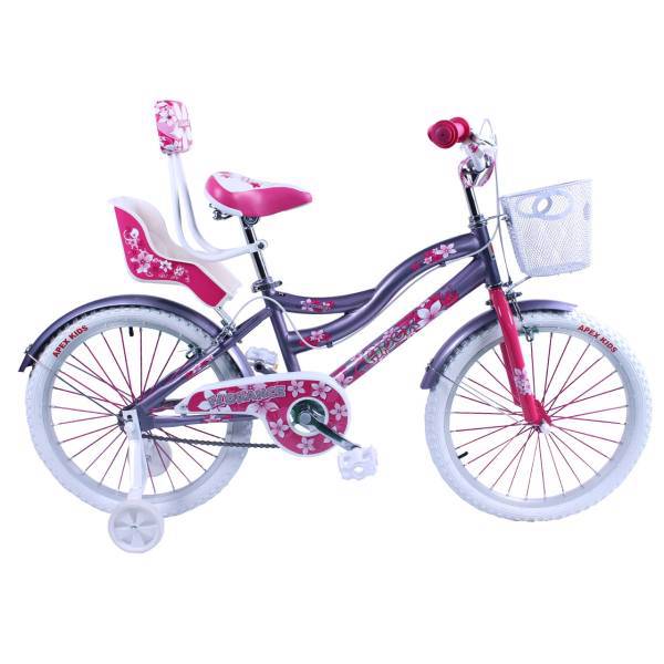 دوچرخه شهری اپکس سایز 20 مدلFlorance بنفش، Apex Bicycle Florance Series Size 20