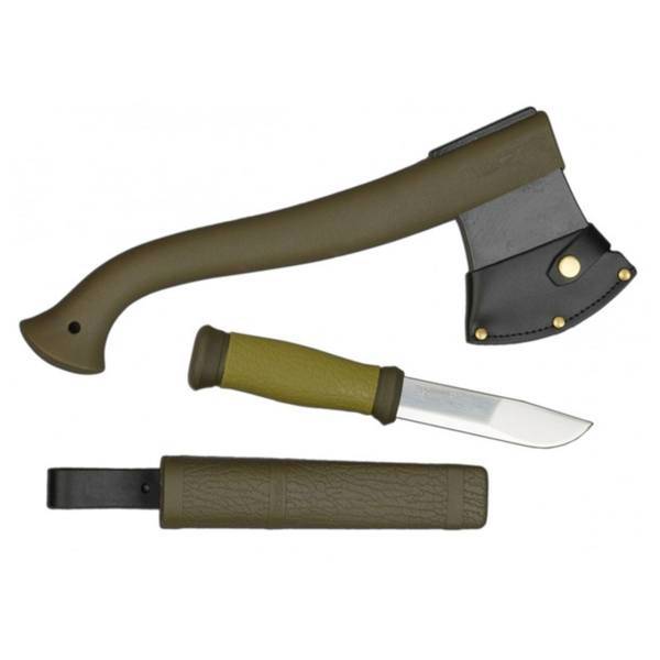 مجموعه تبر و چاقوی موراکنیو مدل Outdoor، Morakniv Outdoor Axe And Knife Set