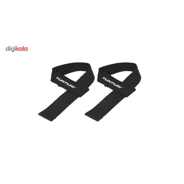 بند لیفت وزنه برداری تنتوری مدل 01 بسته 2عددی، Tunturi Padded Lifting Straps Pack of 2