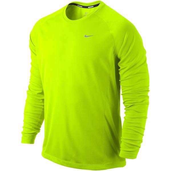 تی شرت مردانه نایکی مدل Miler LS UV، Nike Miler LS UV T-shirt For Men