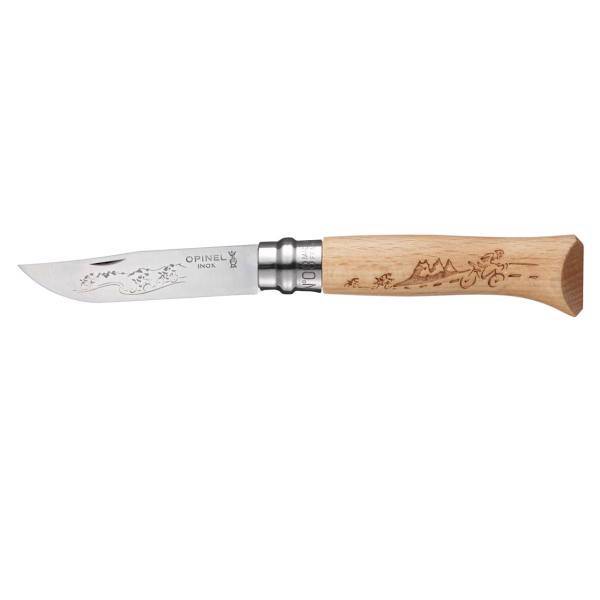چاقو سفری تاشو اوپینل مدل Opinel No.8 cyclist