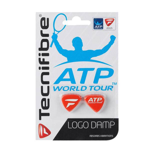 ضربه گیر راکت تنیس تکنی فایبر مدل Logo Damp، Tecnifibre Logo Damp Tennis Racket Dampener