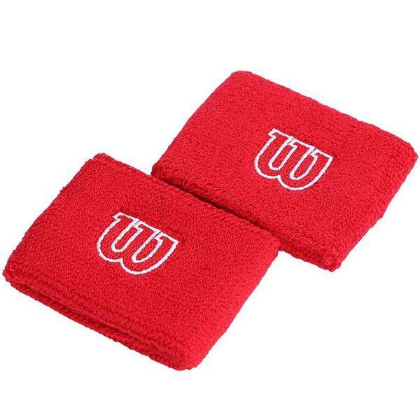 مچ بند ویلسون مدل W Red، Wilson W Red Wristbands