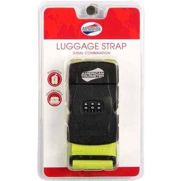 تسمه محافظ چمدان امریکن توریستر مدل 3Dial Combination کد Z19-009، American Tourister 3-Dial Combination Luggage Strap Z19-009