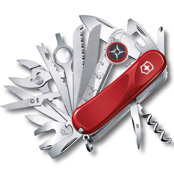 چاقوی ویکتورینوکس مدل Evolution S54 کد 25393SE، Victorinox Evolution S54 25393SE Swiss Knife