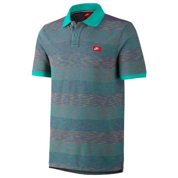 پلو شرت مردانه نایکی مدل GS Slim Polo-Blur Striple، Nike GS Slim Polo-Blur Striple For Men Polo Shirt