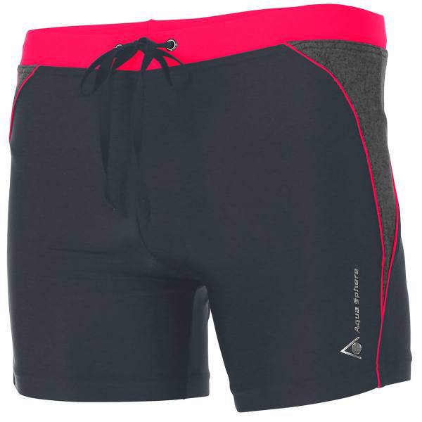 مایو مردانه آکوا اسفیر مدل Kaden Black Red Grey، Aqua Sphere Kaden Black Red Grey Swim Short For Men