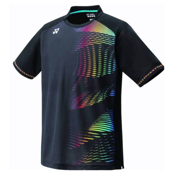 تی شرت آستین کوتاه مردانه یونکس مدل 12130EX BLACK، YONEX 12130EX BLACK Short Sleeve T-Shirt For Men