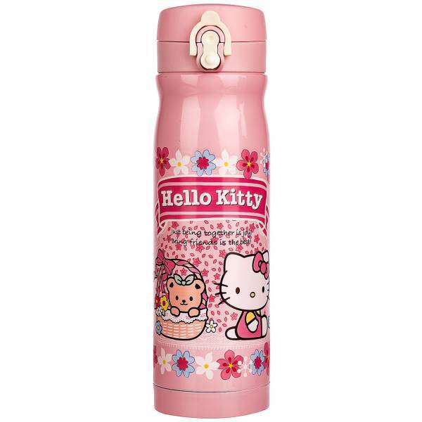 فلاسک کودک مدل Hello Kitty ظرفیت 500 میلی لیتر، Hello Kitty Baby Vacuum Bottle 500ml