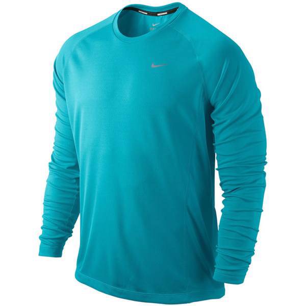 تی شرت مردانه نایکی مدل Miler LS UV، Nike Miler LS UV T-shirt For Men