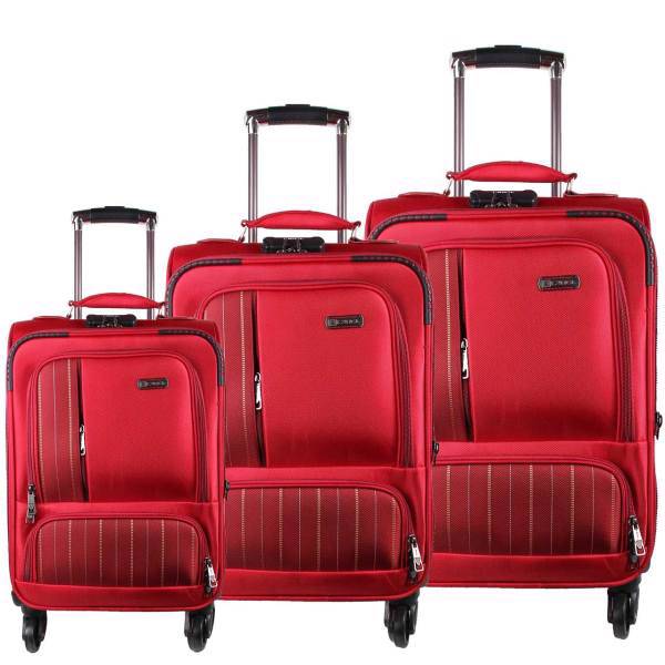 مجموعه سه عددی چمدان کمل مدل 7-517، Kamel 517-7 Luggage 3 Pcs