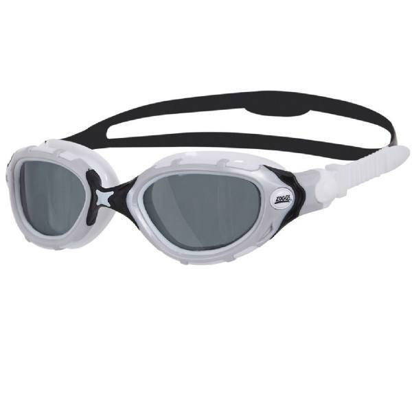 عینک شنای زاگز مدل Predator grey white، Zoggs Predator Grey white Swimming Goggles