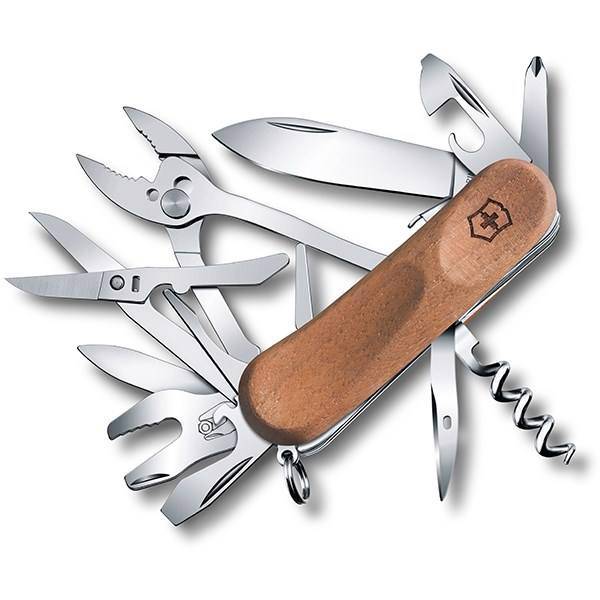 چاقوی ویکتورینوکس مدل Evo Wood S557 کد 25221S63، Victorinox Evo Wood S557 25221S63 Knife