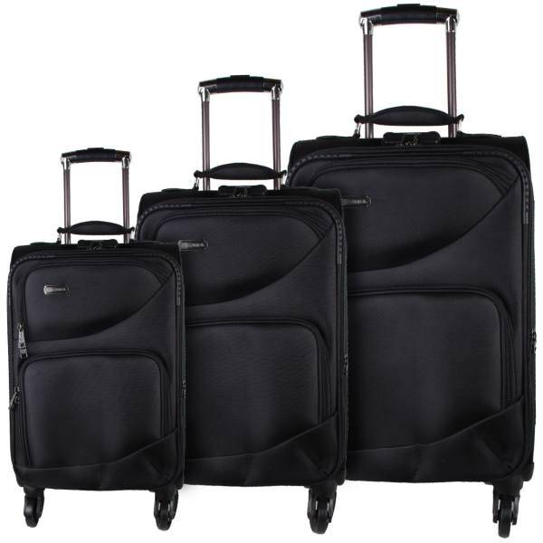 مجموعه سه عددی چمدان کمل مدل 1-6036، Kamel 6036-1 Luggage 3 Pcs Trolley Case And Luggage