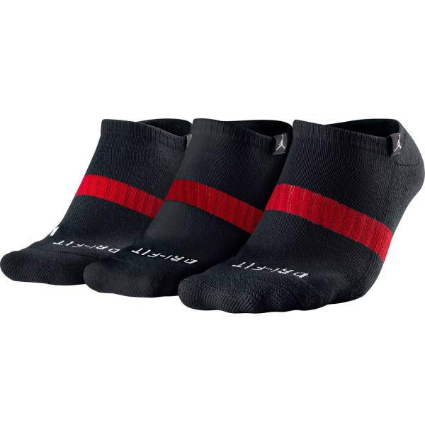 جوراب مردانه نایکی مدل Jordan No-Show بسته 3 عددی، Nike Jordan No-Show Socks For Men 3 Packs