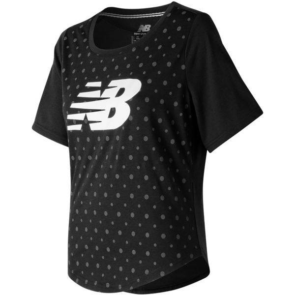 تیشرت ورزشی زنانه نیو بالانس مدل wt71645bk، New Balance wt71645bk T-Shirt For Women