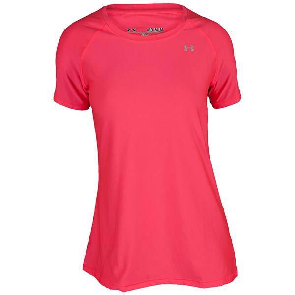 تی شرت زنانه آندر آرمور مدل UA HeatGear Armour، Under Armour UA HeatGear Armour T-shirt For Women