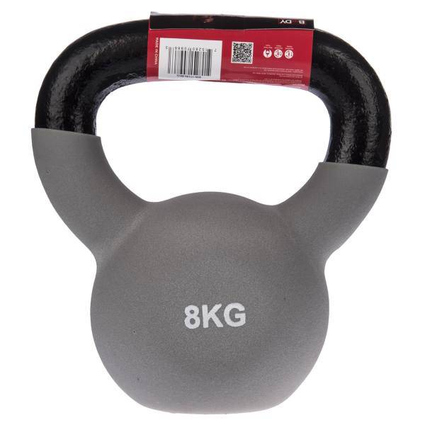 کتل بل اسکولپچر مدل Neoprene Dipped هشت کیلوگرمی، Body Sculpture Neoprene Dipped Kettlebell 8 Kg