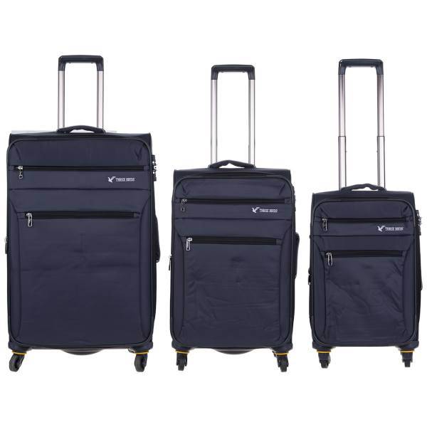 مجموعه سه عددی چمدان تری بردز مدل TB-116، Three Birds TB-116 Luggage Set Of Three