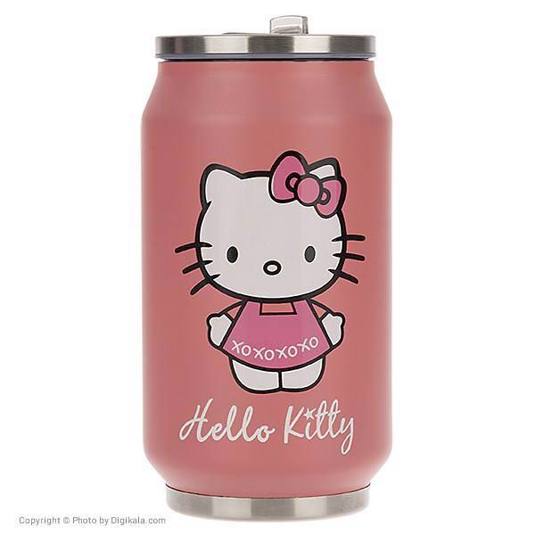 فلاسک وکیوم کاپ مدل Hello Kity ظرفیت 0.3 لیتر، Vacuum Cup Hello Kity Flask 0.3 Litre