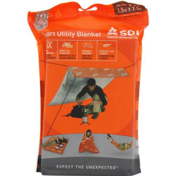 پتو نجات سول مدل Sport Utility، Sol Sport Utility Blanket