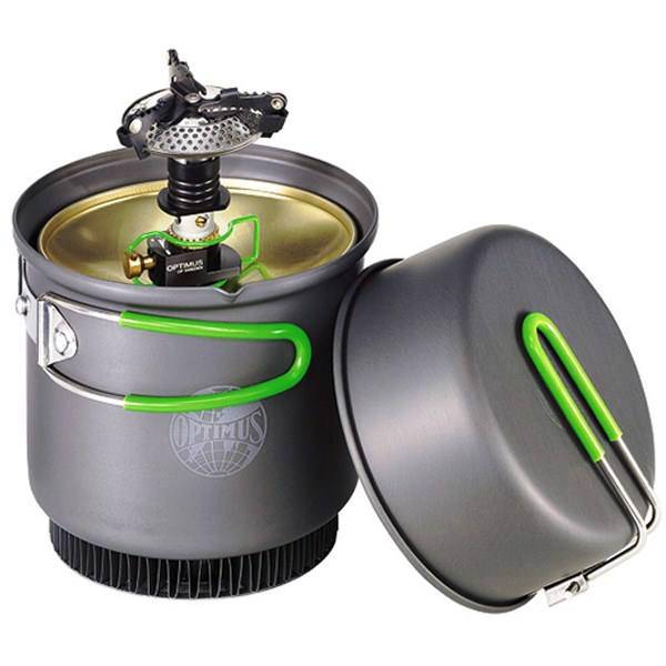 سرشعله اپتیموس مدل Crux Weekend HE Cook System کد 16164، Optimus Crux Weekend HE Cook System Camping Stove