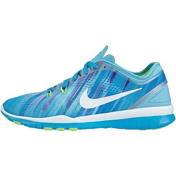 کفش مخصوص دویدن زنانه نایکی مدل Free 5.0 Tr Fit 5 Print کد 400-704695، Nike Free 5.0 Tr Fit 5 Print 704695-400 Women Running Shoes