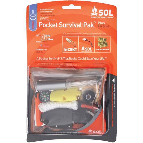 بسته نجات سول مدل 4340-0767، Sol 4340-0767 Pocket Survival Kit