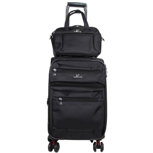 مجموعه دو عددی ساک و چمدان ال سی مدل 1-2-24-4-A177، LC A177-4-24-2-1 Bag And Luggage 2 Pcs