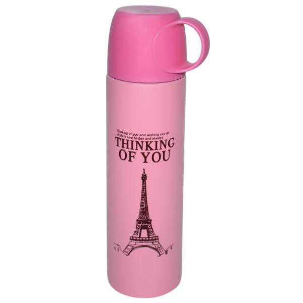 فلاسک استیل مدل 8121 ظرفیت 0.5 لیتر، 8121Flask stainless Steel 0.5 Liter