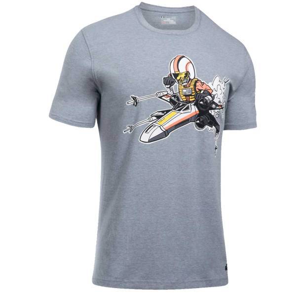 تی شرت آستین کوتاه مردانه آندر آرمور مدل Star Wars X Wing، Under Armour Star Wars X Wing Short Sleeve T-shirt For Men